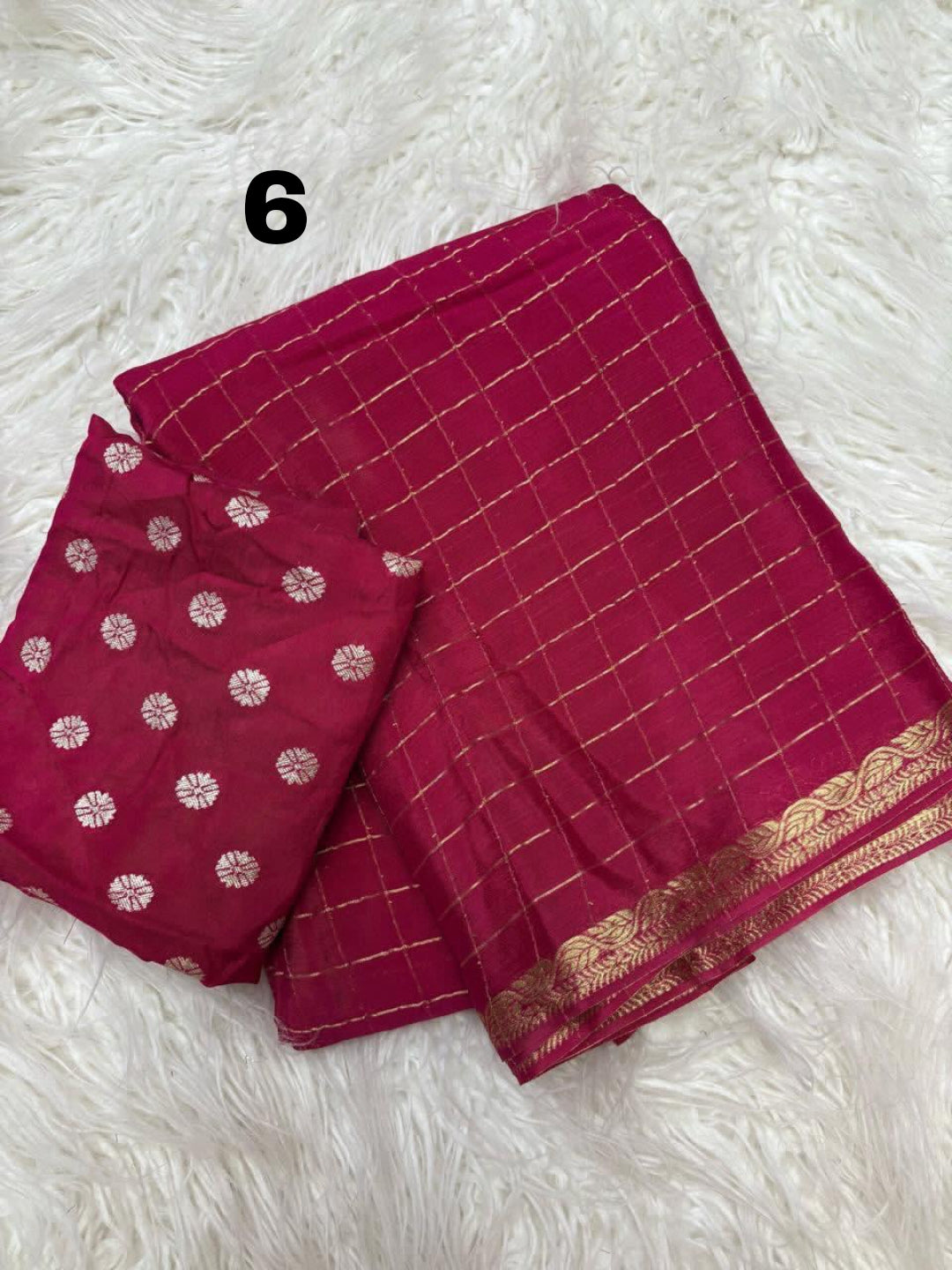 Checked Chinnon Viscose Set – Premium Quality