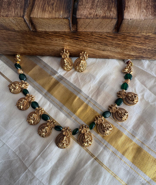 Kasumala Kemp Lakshmi Necklace Set | Premium Quality