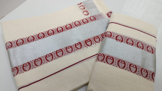 Cotton Set Mundu – Traditional Elegance