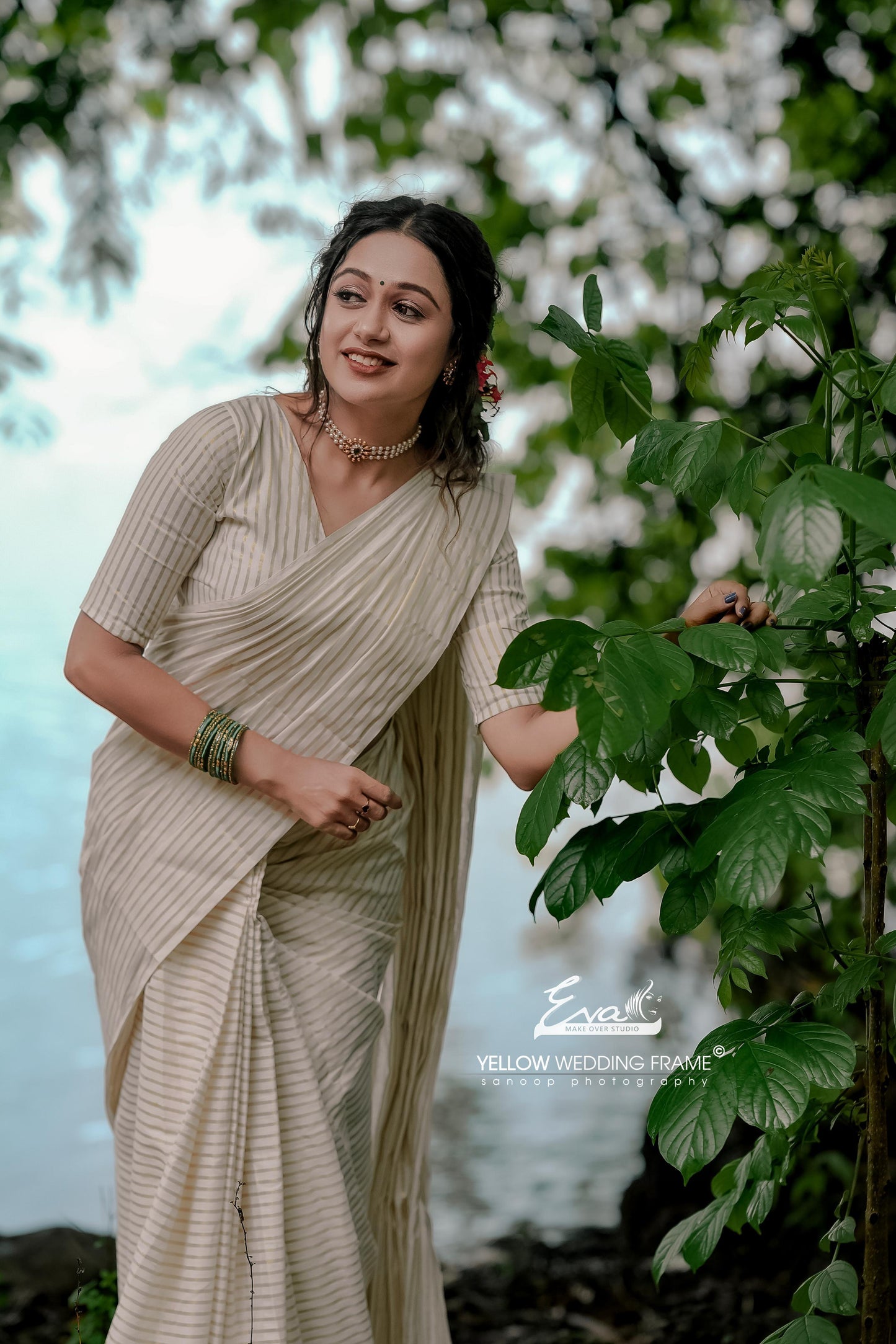 Micro Stripes Cotton Saree – Premium Quality