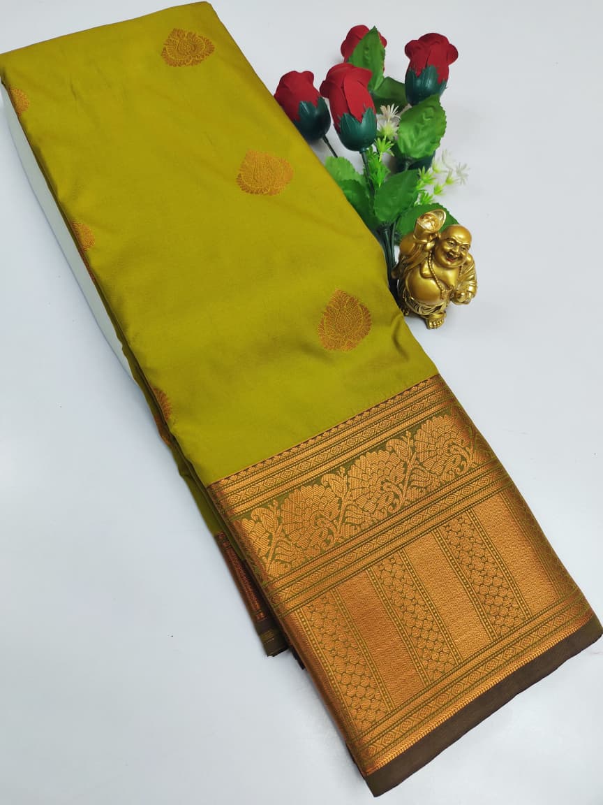 Kanchipuram Semi Soft Silk Saree Collection