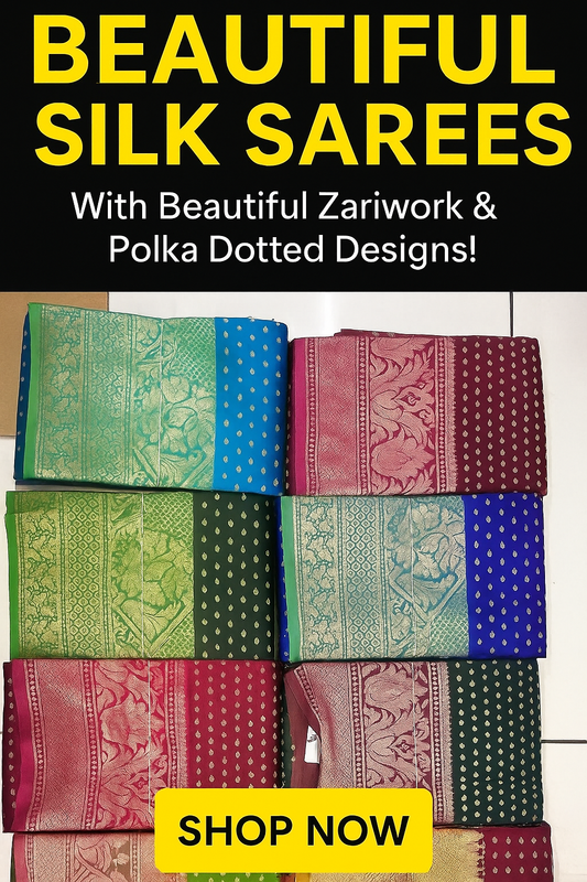 Soft & Stylish Daily Wear & Office Semi Kancheepuram Printed Saree