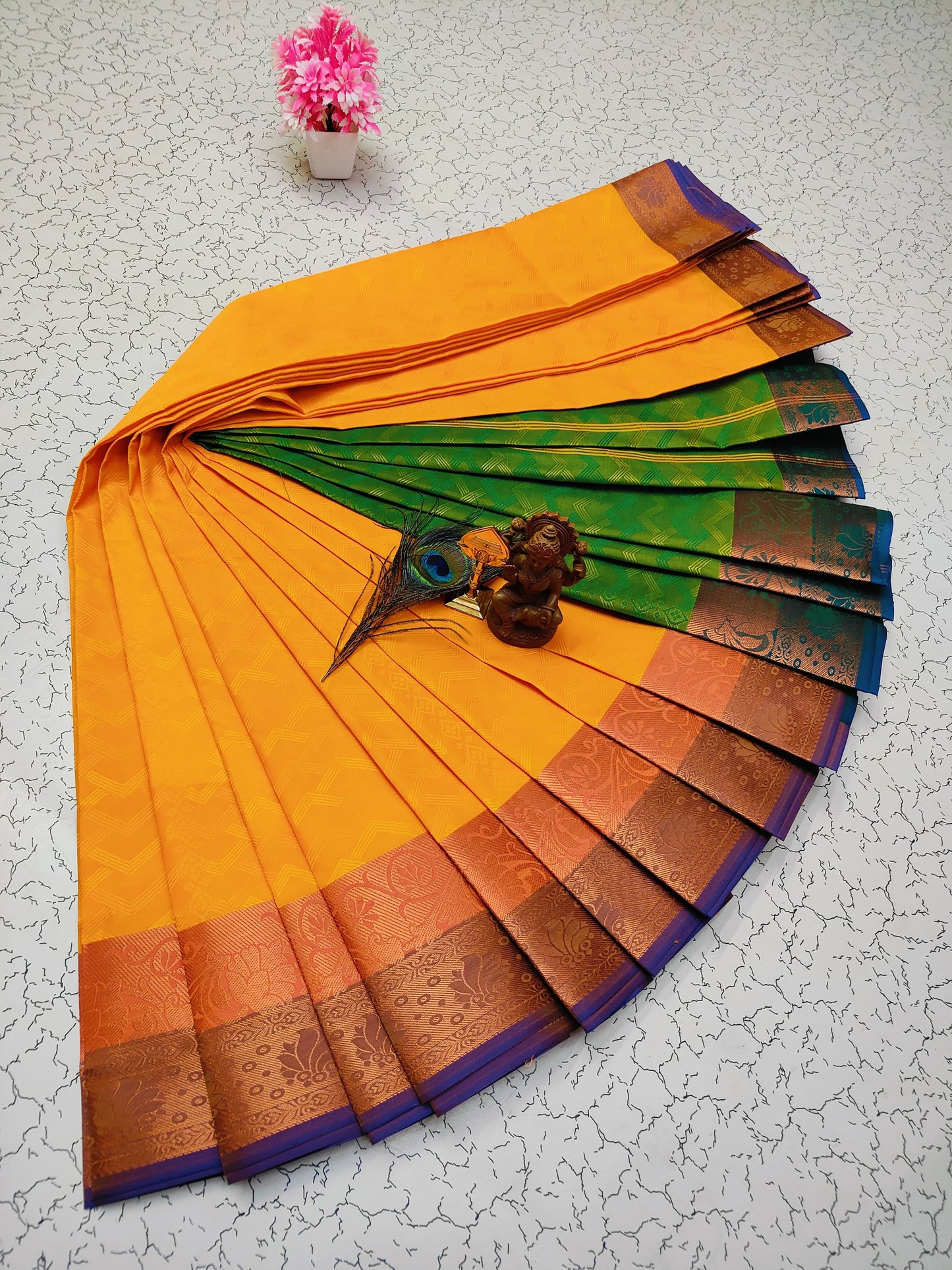 Poonthamil Silk Sarees β¨ | Elegant 3D Embossed Karizma Silk Saree