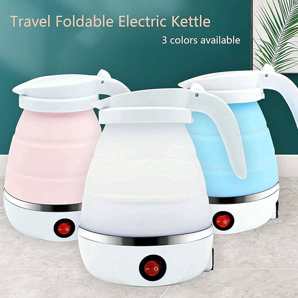 Foldable & Portable Electric Kettle 600ml | Perfect for Travelling!