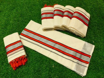 Kerala Cotton Kunjalam Set Saree | Original High Quality