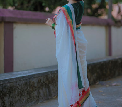 Mul Mul Cotton Saree | Original Premium Quality
