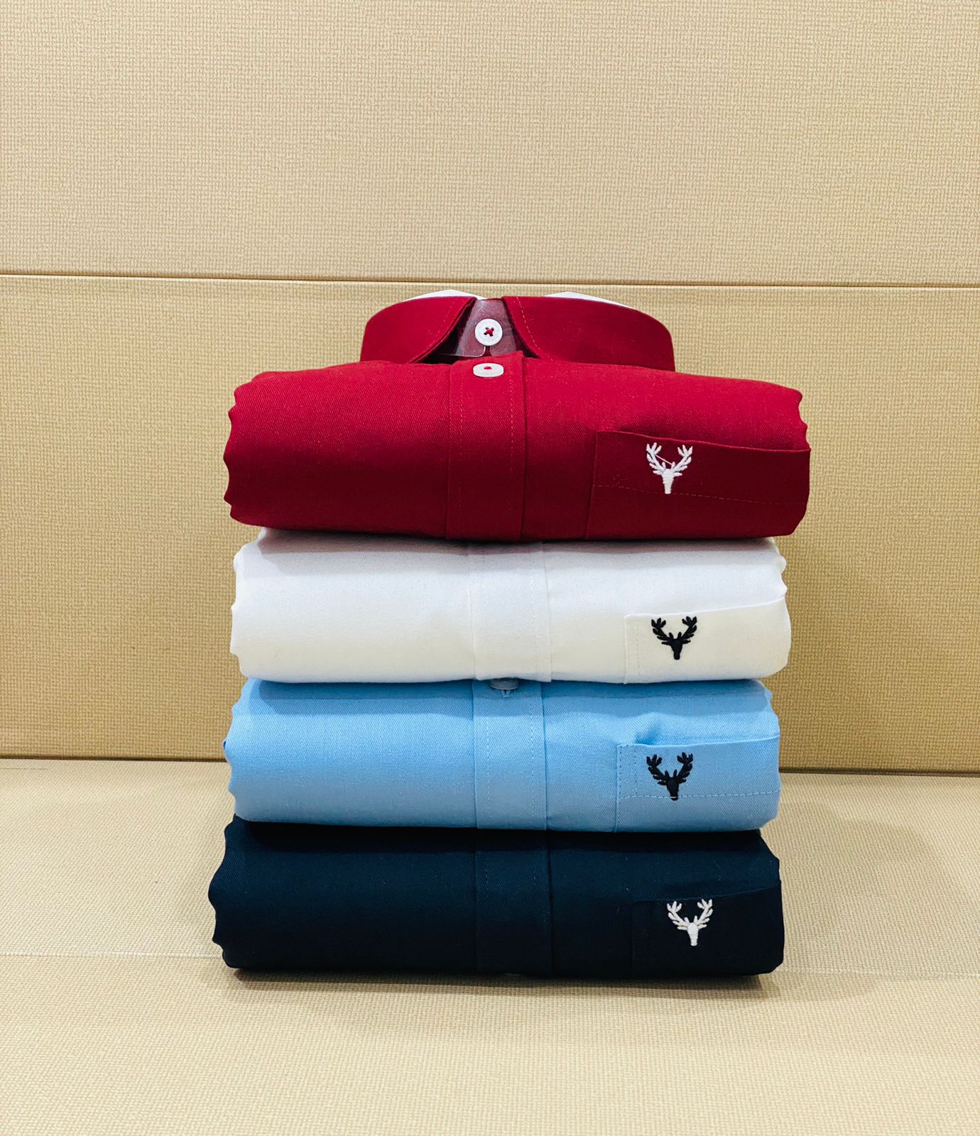 Allen Solly Premium Cotton Embroidered Shirt | Premium Quality | Single & Combo