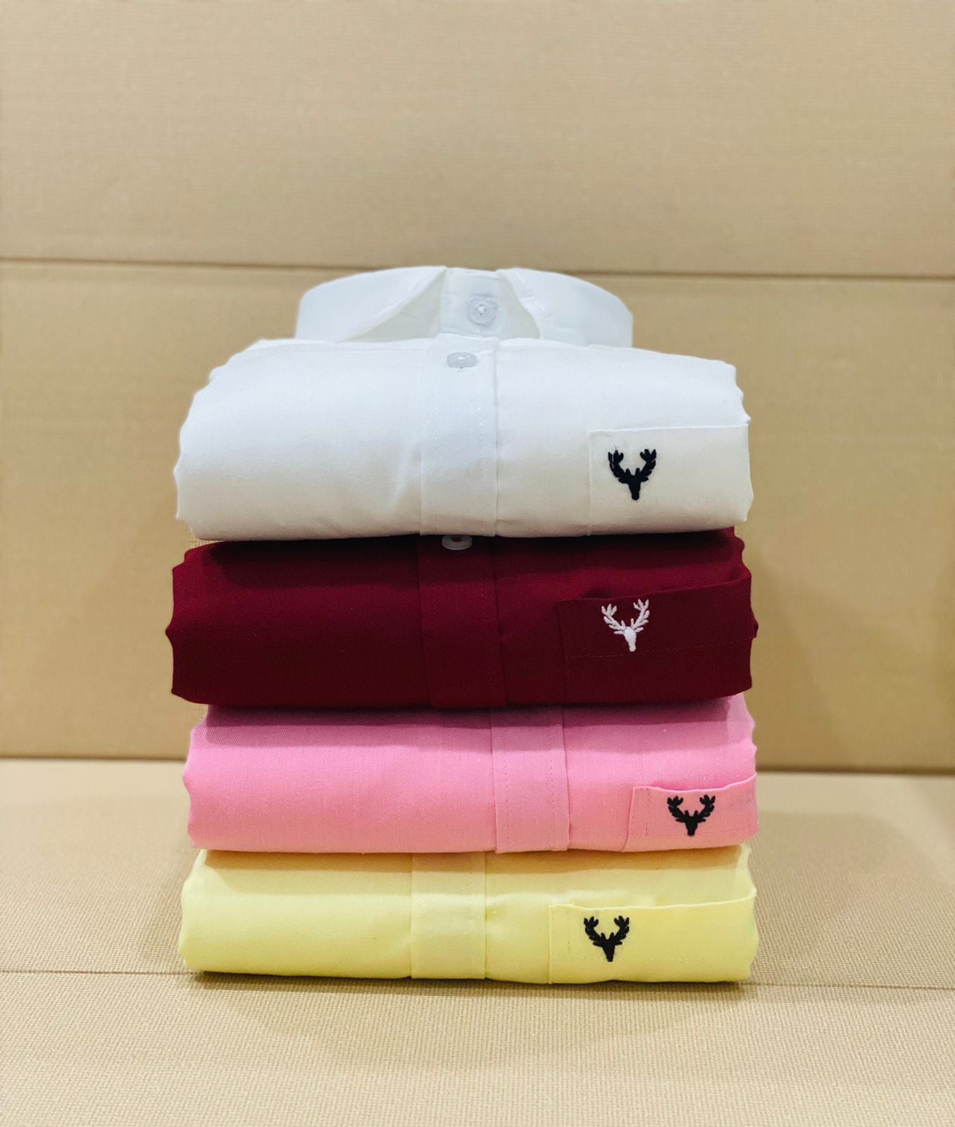 Allen Solly Premium Cotton Embroidered Shirt | Premium Quality | Single & Combo