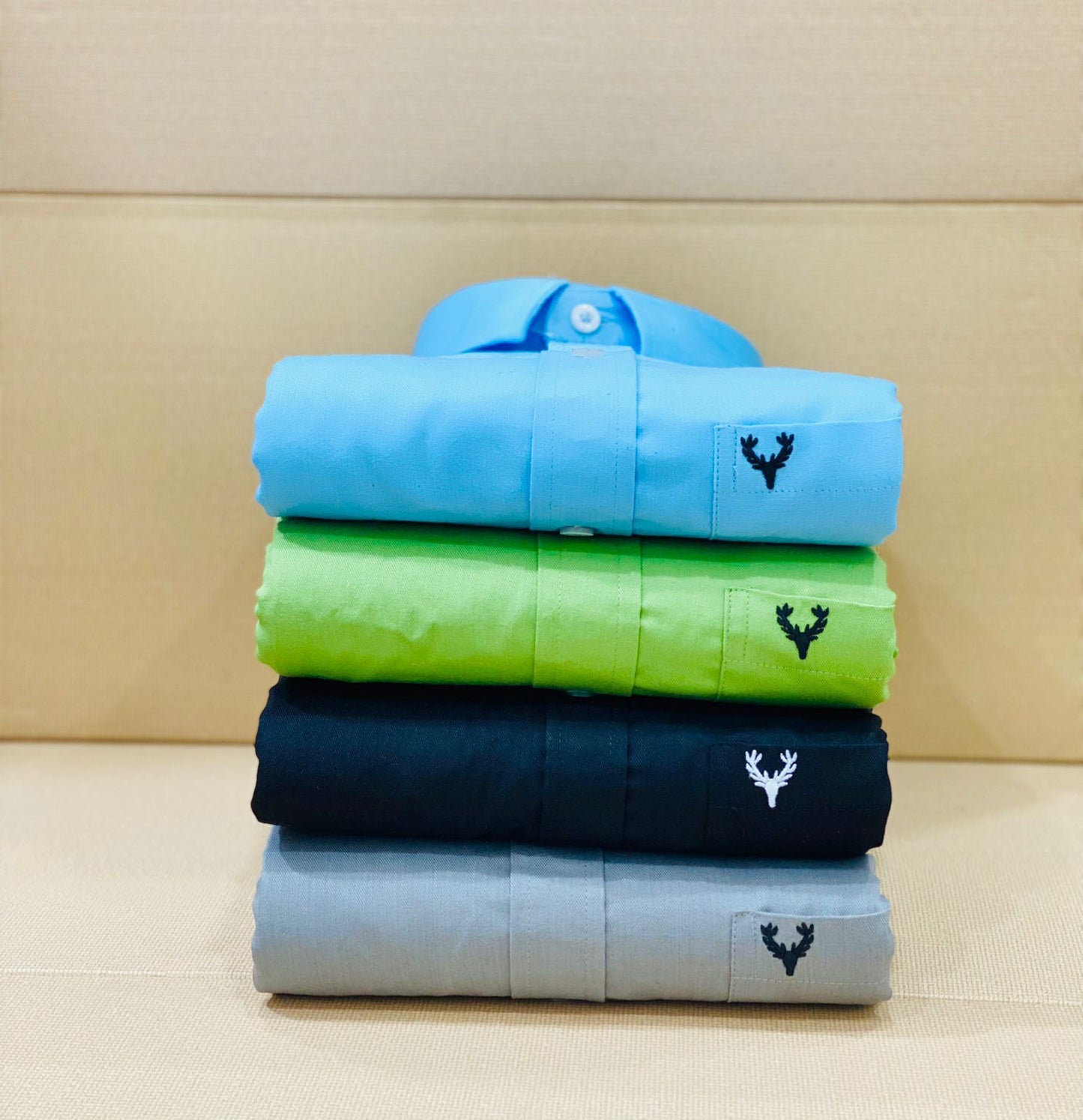 Allen Solly Premium Cotton Embroidered Shirt | Premium Quality | Single & Combo