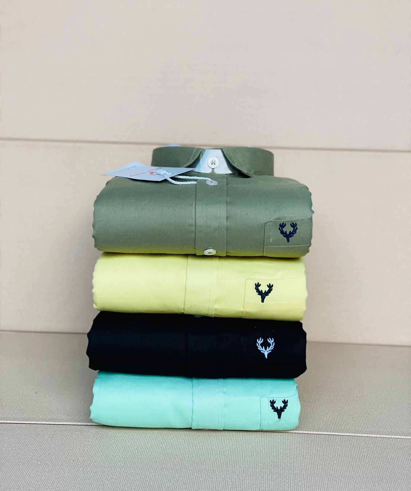 Allen Solly Premium Cotton Embroidered Shirt | Premium Quality | Single & Combo