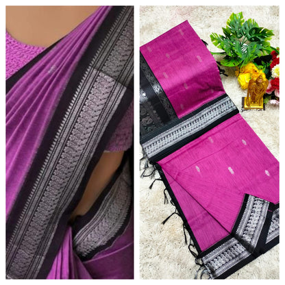 Premium Kalyani Cotton Saree / Lata Gadwal Paithani