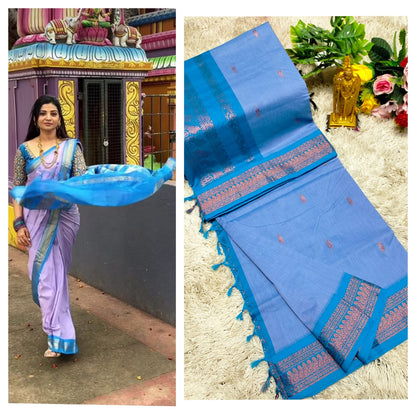 Premium Kalyani Cotton Saree / Lata Gadwal Paithani