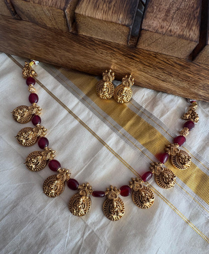 Kasumala Kemp Lakshmi Necklace Set | Premium Quality
