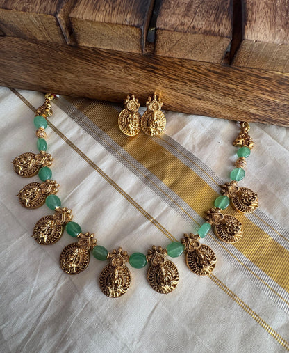 Kasumala Kemp Lakshmi Necklace Set | Premium Quality