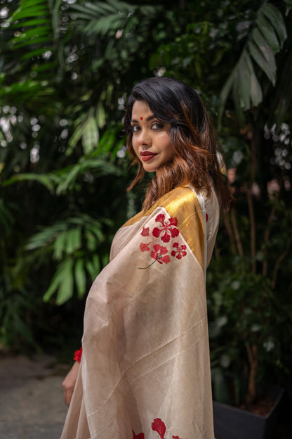 Poomaram Cotton Saree - Premium Quality