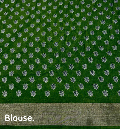 Fancy Ajrakh Style Printed Saree - Premium Quality