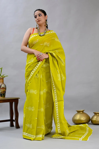 Cotton 92/80 Mul Mul Saree- High Quality