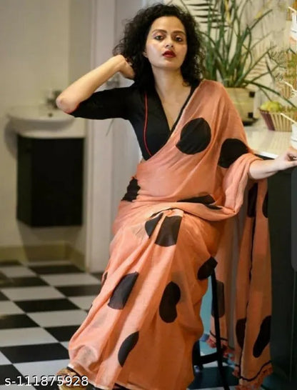 Cotton 92/80 Mul Mul Saree- High Quality