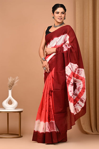 Cotton 92/80 Mul Mul Saree- High Quality