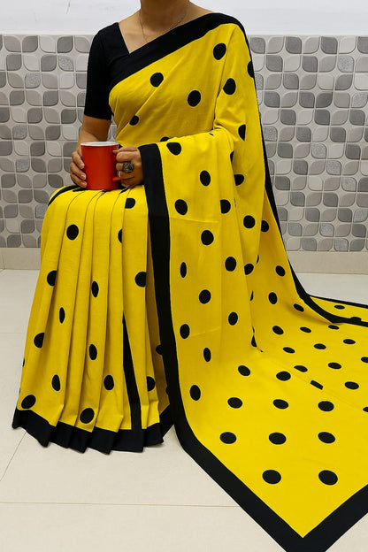 Cotton 92/80 Mul Mul Saree- High Quality