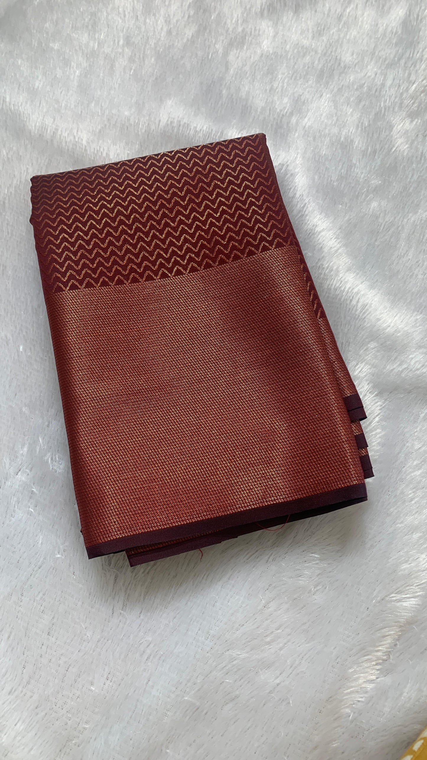 Kanjipuram Silk Saree with Brocade Pattern – Premium Quality