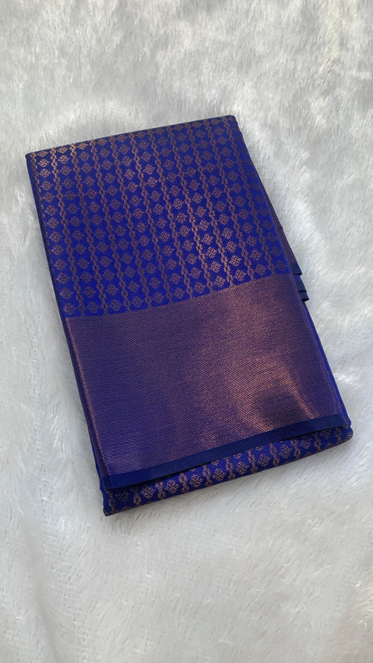 Kanjipuram Silk Saree with Brocade Pattern – Premium Quality