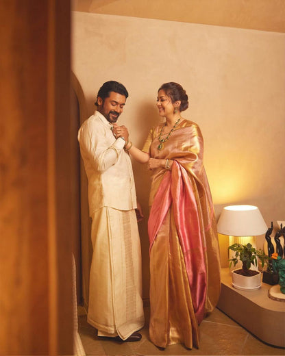 Jothika Ambani Wedding Saree – Banarasi Premium Quality