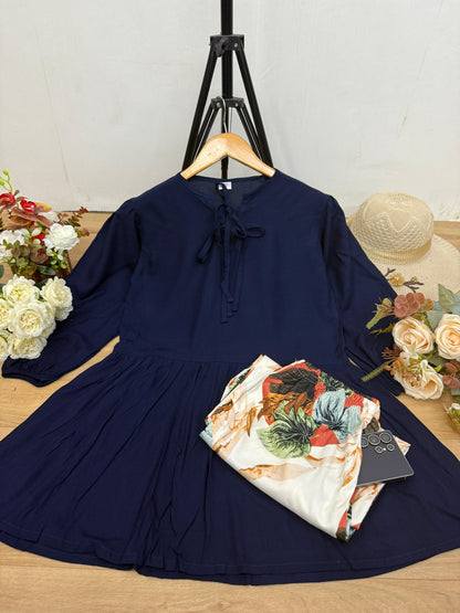 Top & Palazzo Set | Rayon & Lycra | Digital Print