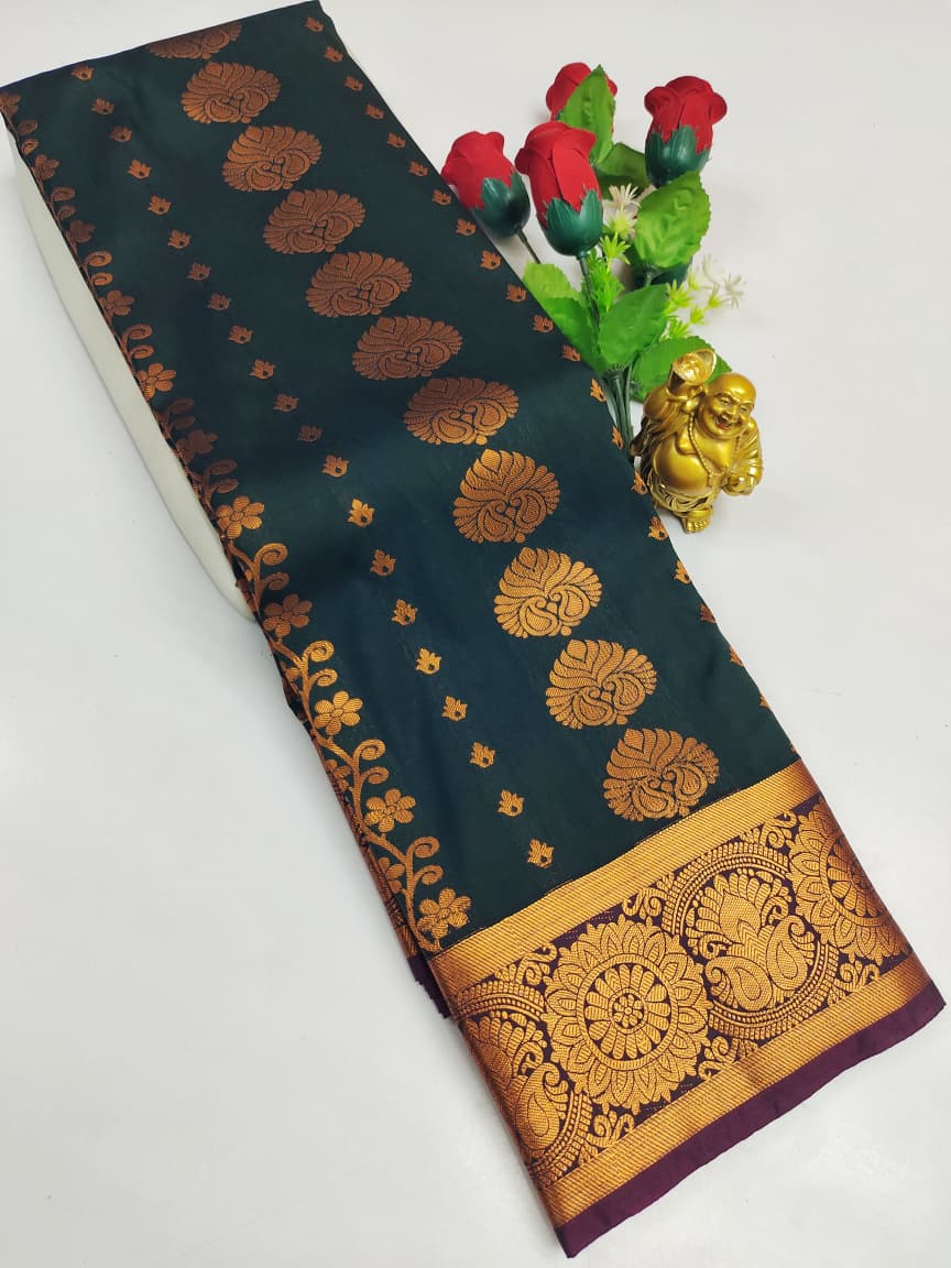 Kanchipuram Semi Soft Silk Saree Collection