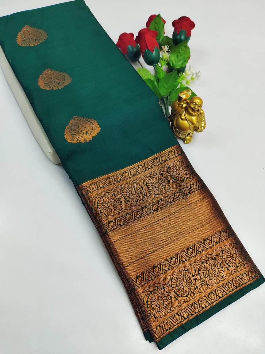 Kanchipuram Semi Soft Silk Saree Collection