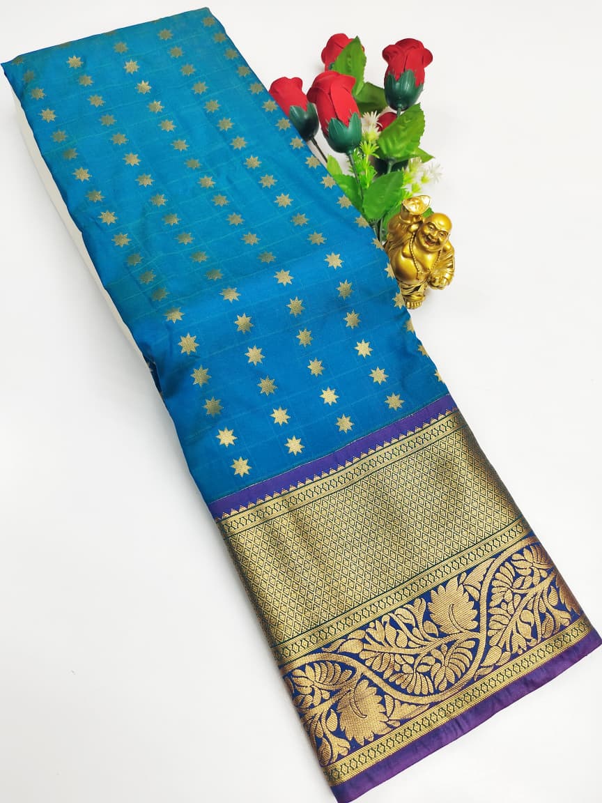 Kanchipuram Semi Soft Silk Saree Collection