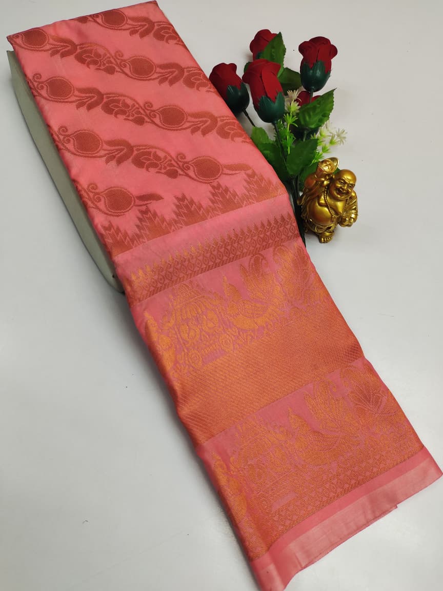 Kanchipuram Semi Soft Silk Saree Collection