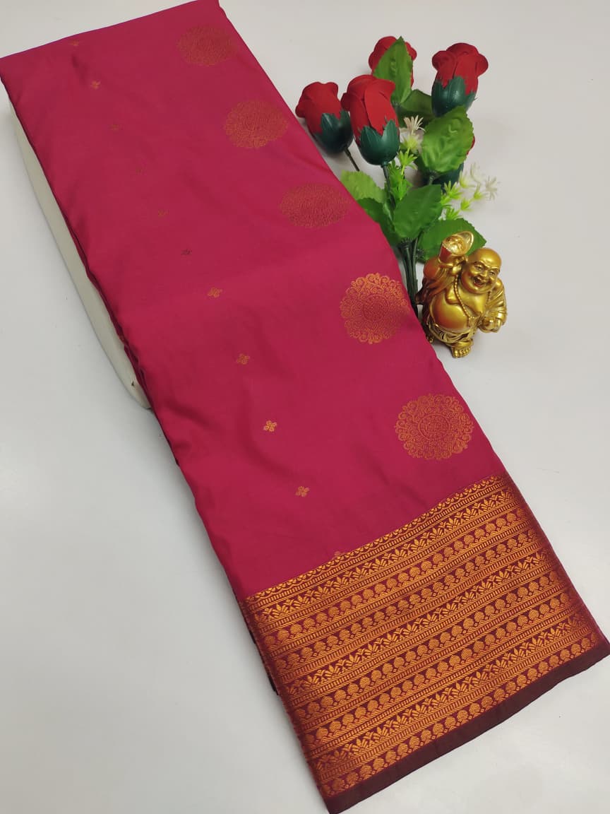 Kanchipuram Semi Soft Silk Saree Collection