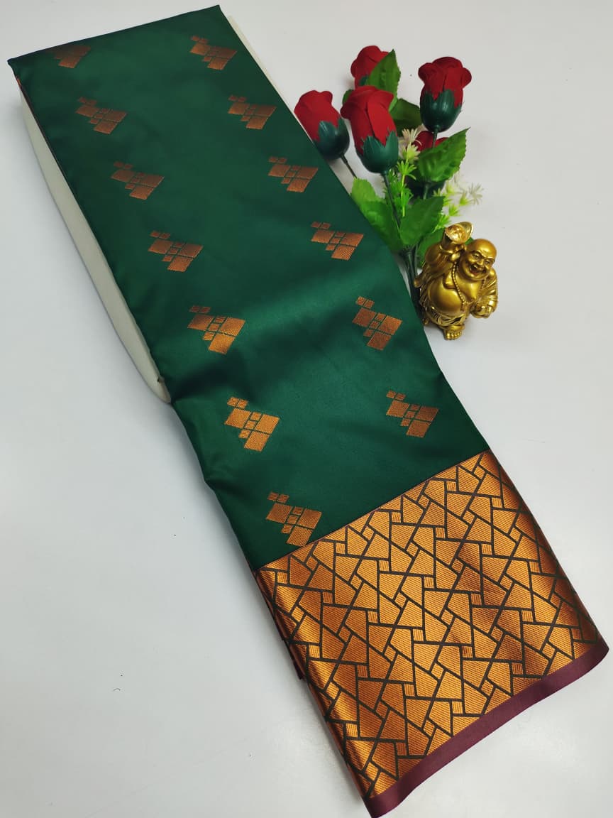 Kanchipuram Semi Soft Silk Saree Collection