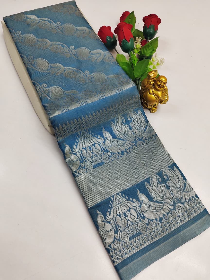 Kanchipuram Semi Soft Silk Saree Collection