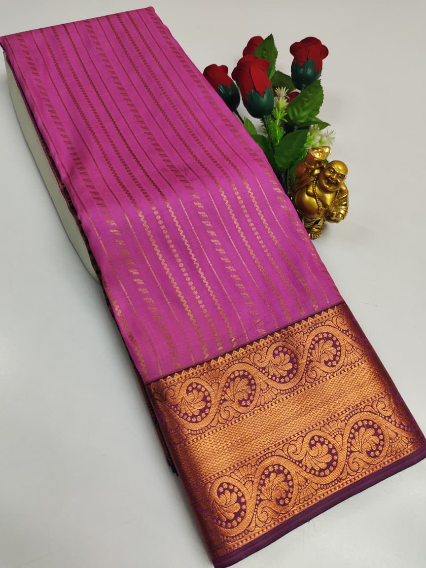 Kanchipuram Semi Soft Silk Saree Collection