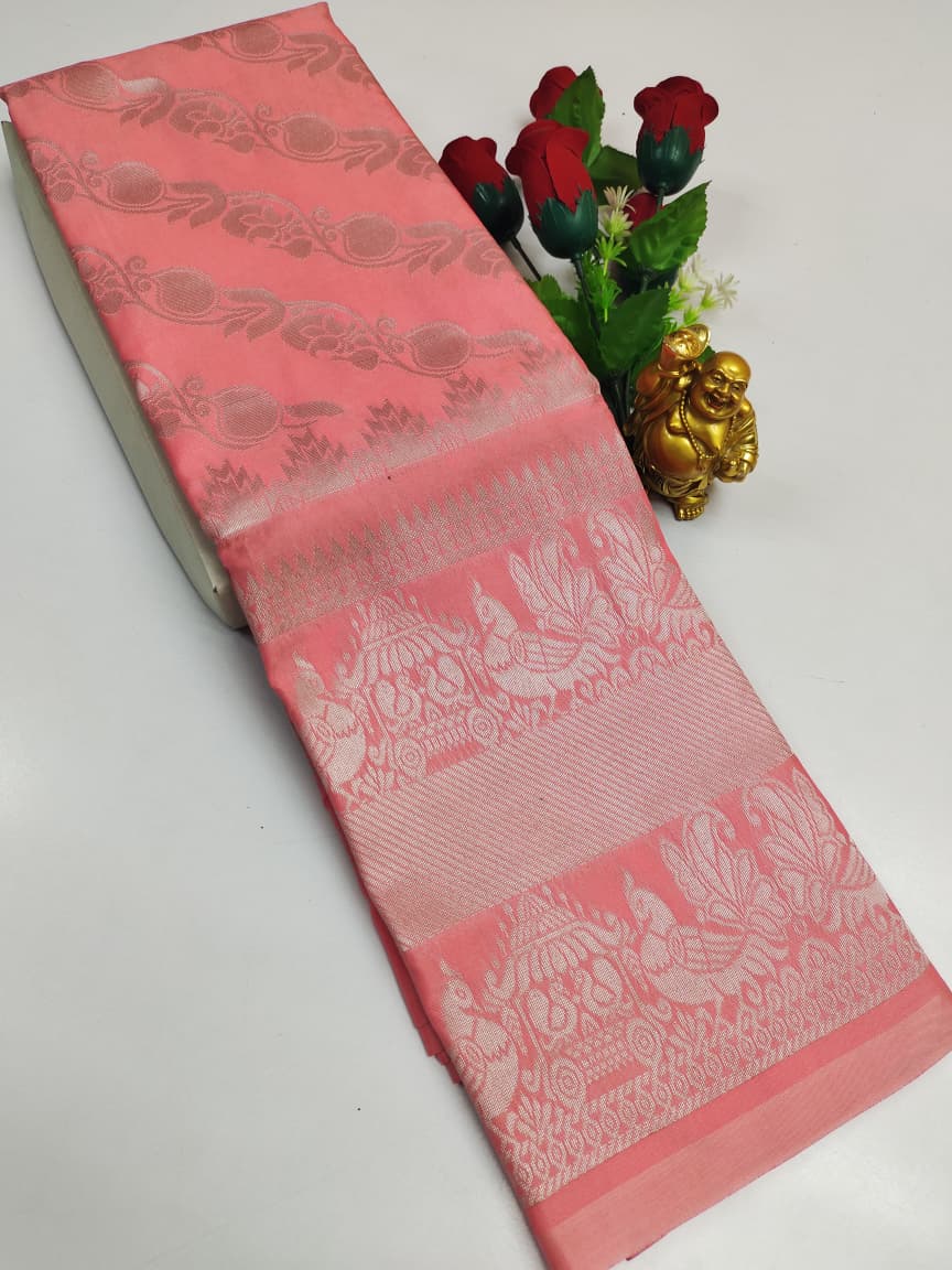 Kanchipuram Semi Soft Silk Saree Collection