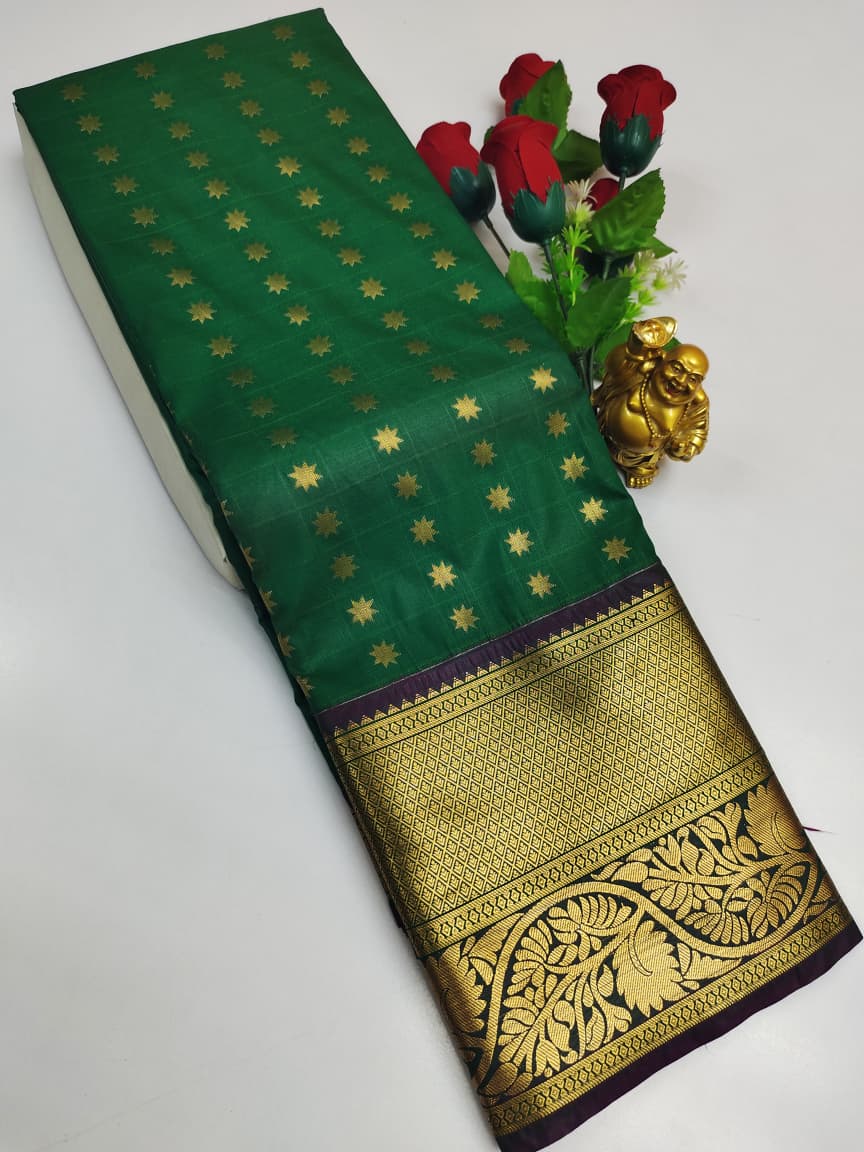 Kanchipuram Semi Soft Silk Saree Collection
