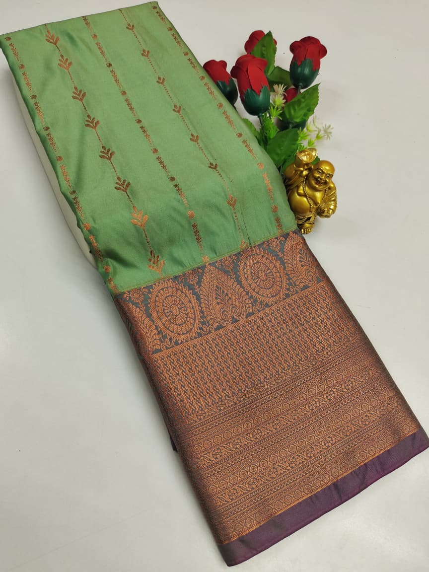 Kanchipuram Semi Soft Silk Saree Collection