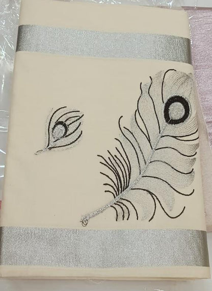 Ajrakh Kerala Onam Special Set Mundu & Shirts