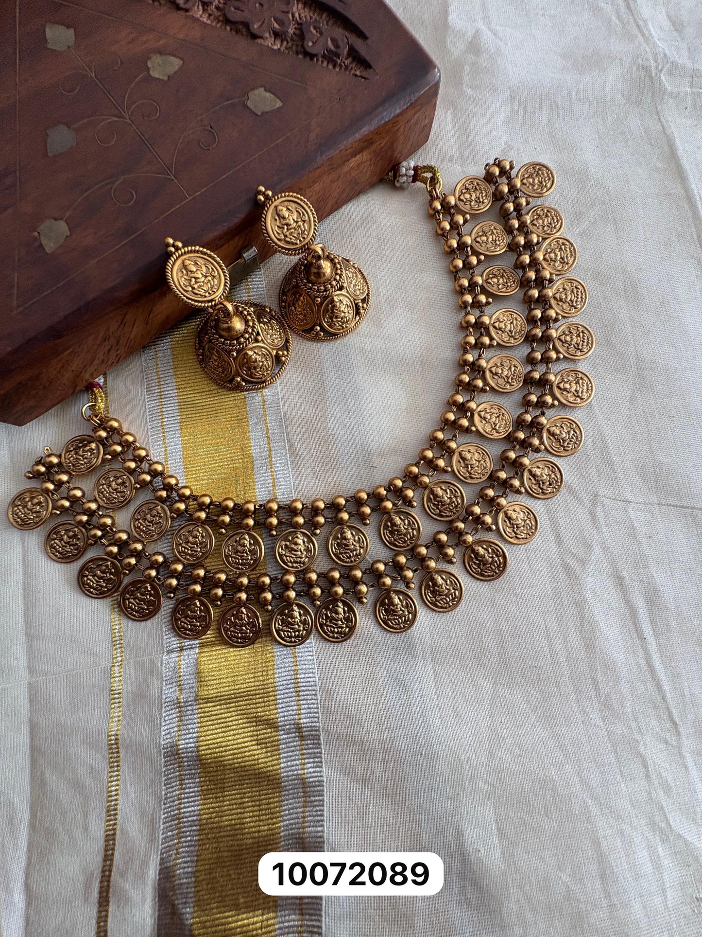 2 Layer Lakshmi Necklace