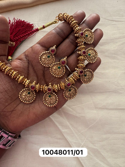 Sai Pallavi Necklace 3 Pieces Combo