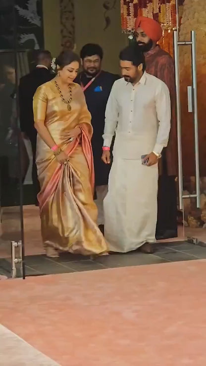 Jothika Ambani Wedding Saree – Banarasi Premium Quality