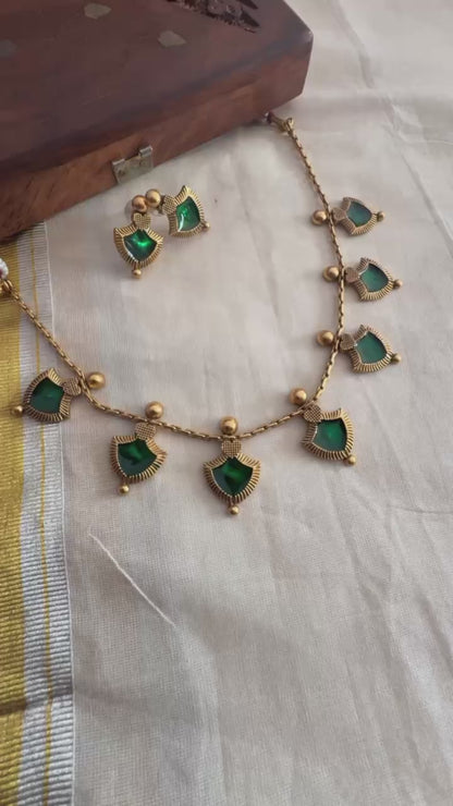 Simple Palakka Necklace – Premium Quality